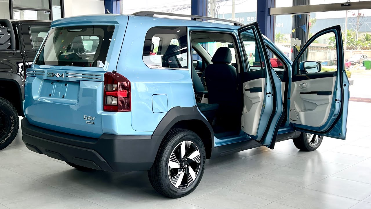First Look! 2024 SWM G03F EDi 7-Seats SUV | Italy Brand | Exterior and Interior Details