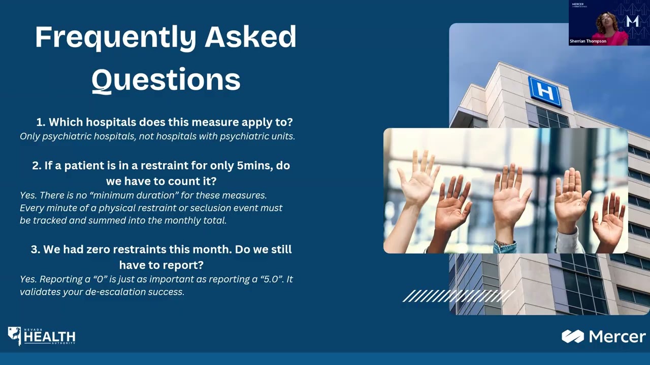 HBIPS-2: Hours of Physical Restraint Use & HBIPS-3: Hours of Seclusion Use Webinar for PF HQM