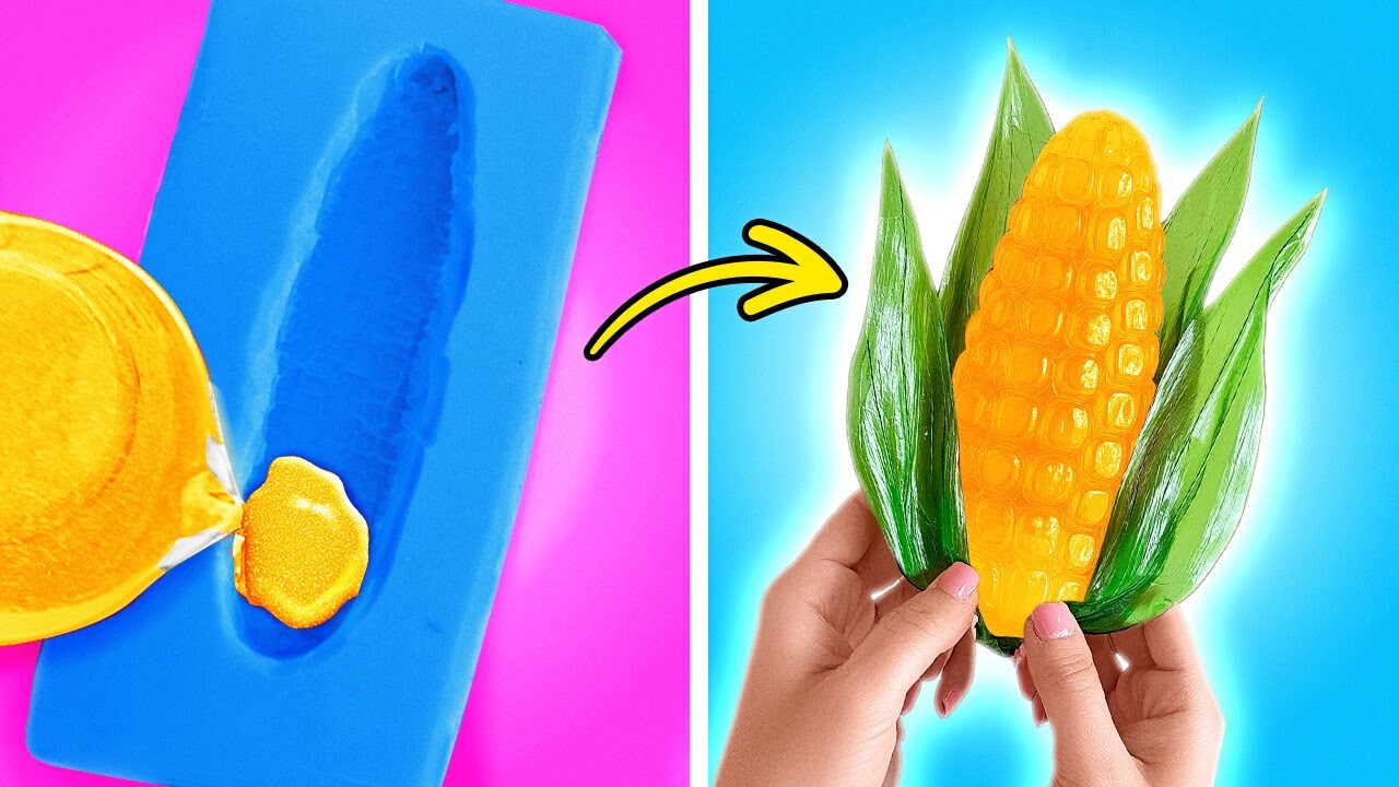 Die besten Hei&szlig;kleber-Hacks aller Zeiten 😍 Bunte Harz- & Hei&szlig;leim-DIY-Projekte auf 123 GO!