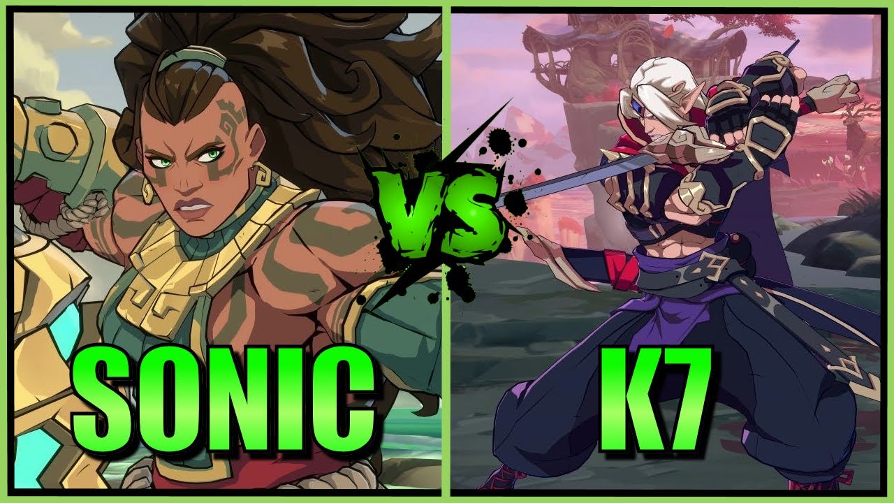 SonicFox -  High Level Matches Vs K7 Showoff【2XKO】