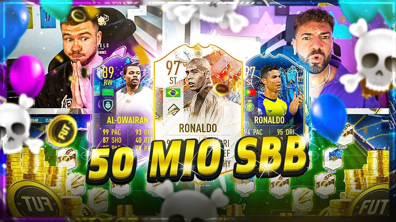 KOMPLETTER BRUCH ☠ 50 Mio Squad Builder Battle endet böse in FIFA 23 😱 Proownez vs Wakez