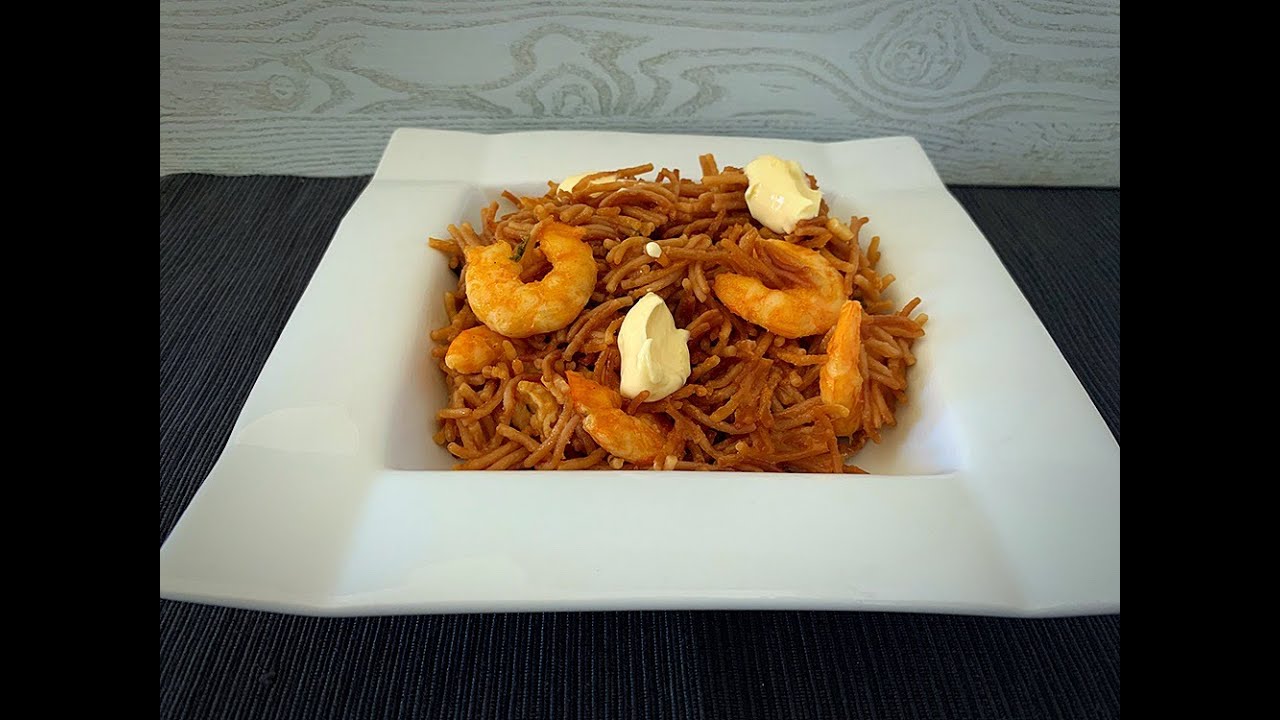 Rossejat de fideos con langostinos | ¡Pruébalo con alioli y a disfrutar!