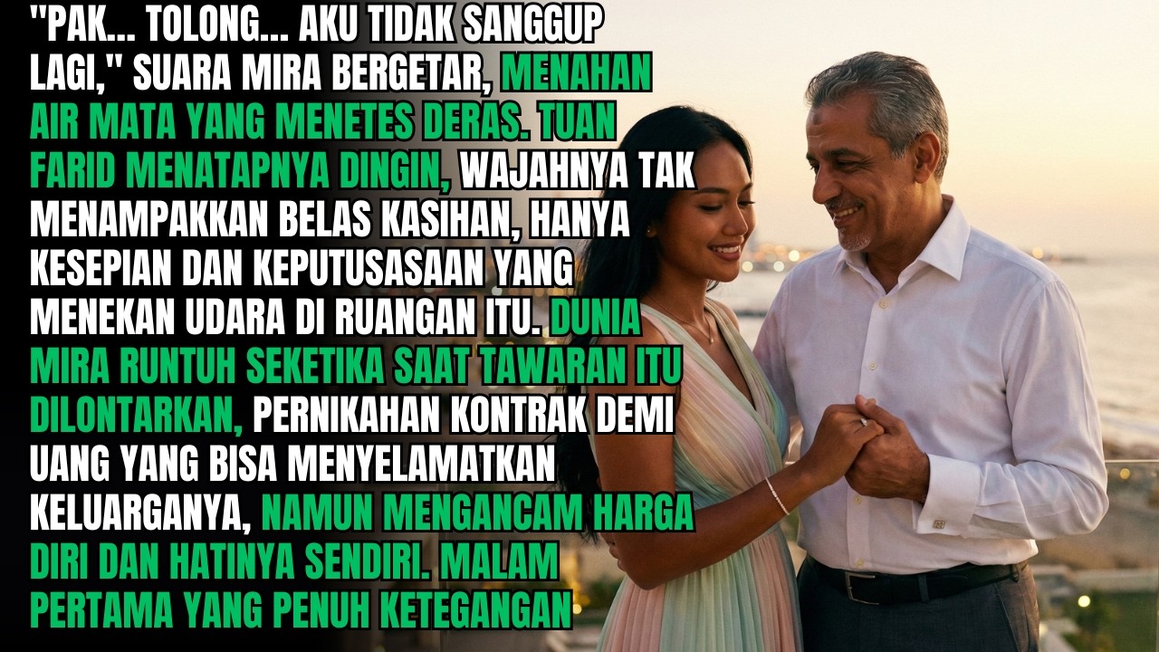 “Dinikahi Duda Arab 60 Tahun Demi Uang 200 Juta‼️ Malam Pertama, Aku Tak Sanggup Menahan…”