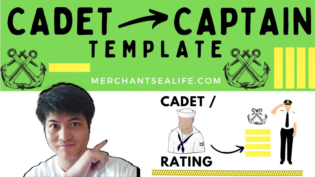How to become a ship captain? A template for you to follow