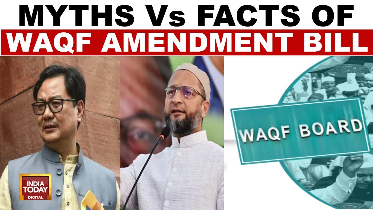 WAQF Amendment Bill: Myths vs Facts | Legitimate Properties Protected | Survey Rules Updated