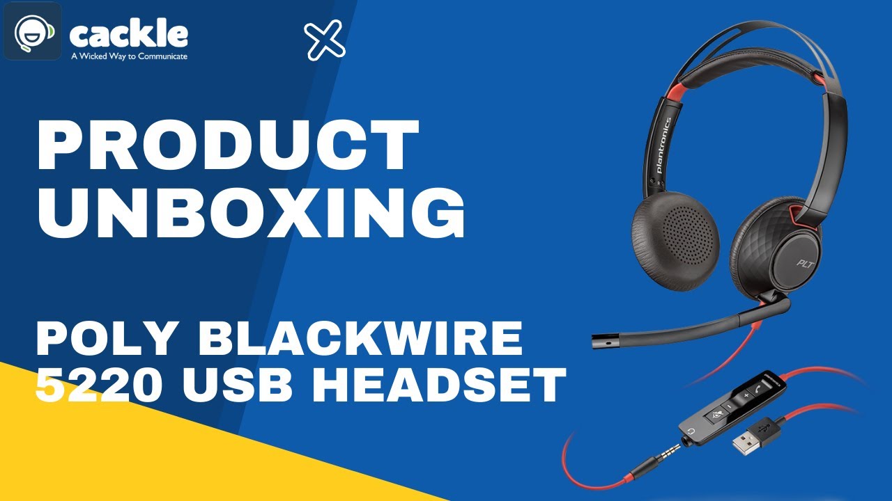 Poly Blackwire 5220 Unboxing