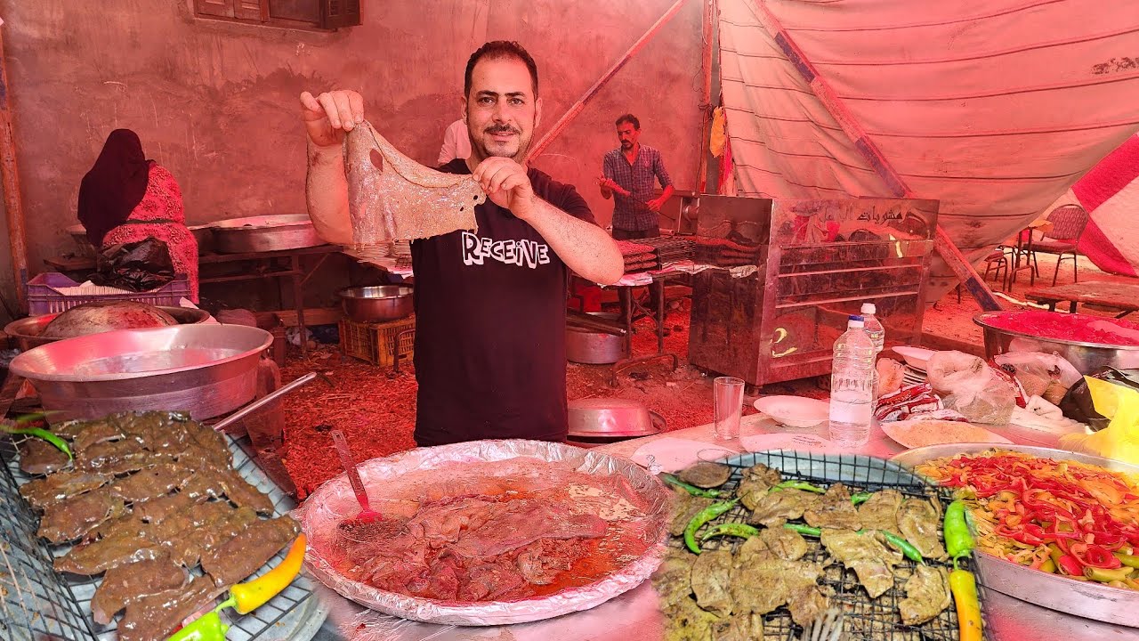 طريقة الكبدة المشوية بالتتبيلة السرية على الفحم 🔥 من غير ماتزفر ولا تنشف منك بتاعت المحلات 👌