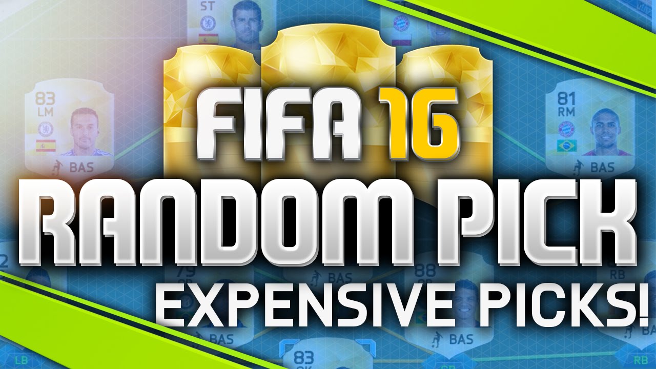 FIFA 16 - The Random Pick #5 - Expensive & High Rated Picks! (FIFA 16 Ultimate Team)