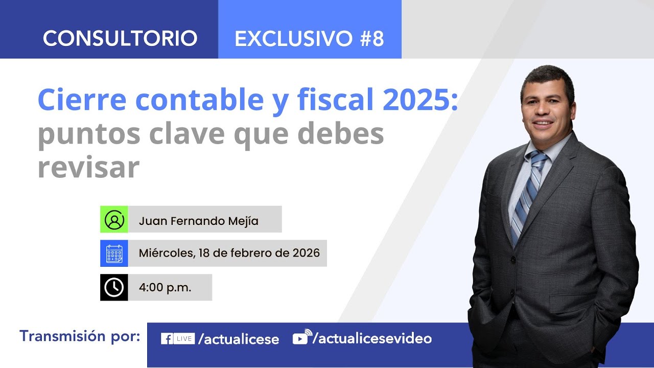 Cierre contable y fiscal 2025: puntos clave que debes revisar