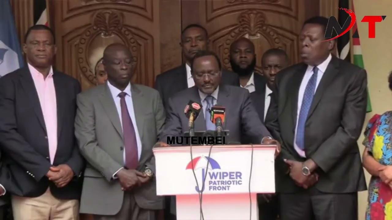 RUTO IN TEARs AS ANGRY KALONZO DELIVERS POWERFULL STATEMENT ADDRESSING THE NATION!!