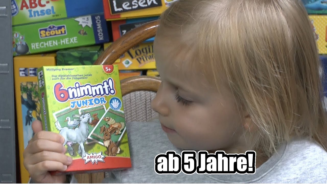 6 nimmt Junior (Amigo) - ab 5 Jahre .... der kleine Bruder vom erfolgreichen Kartenspiel