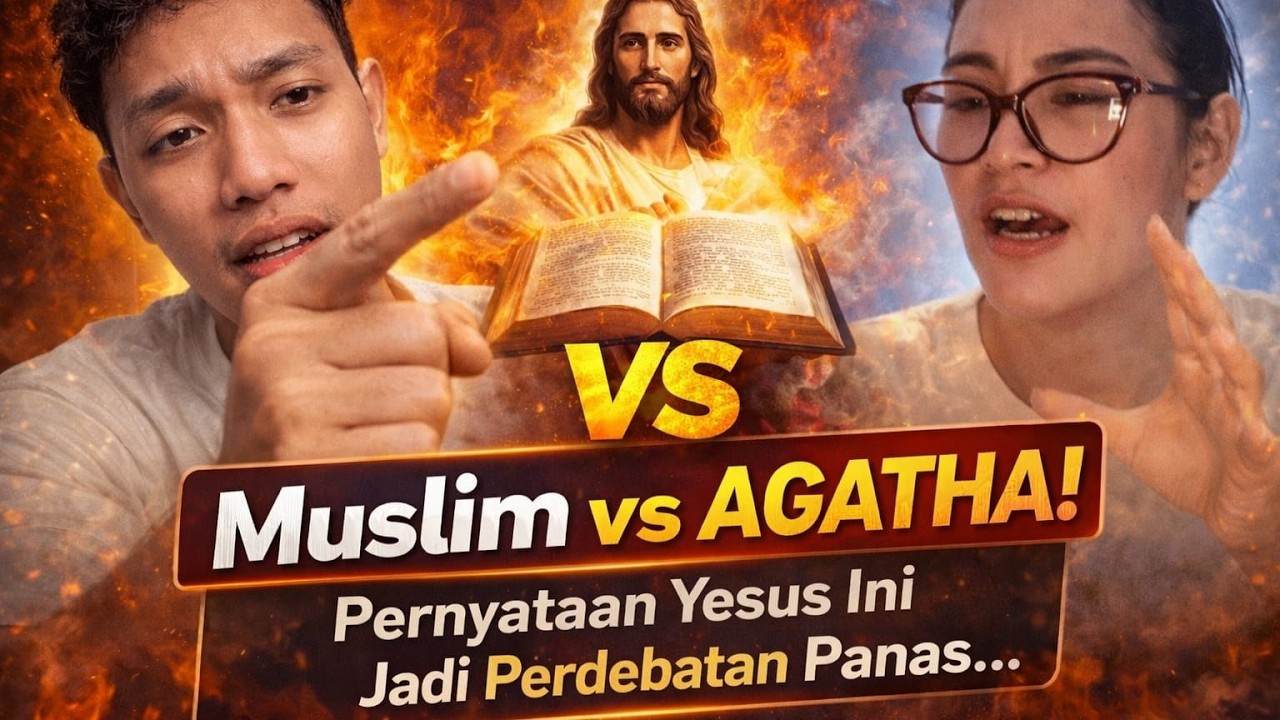Muslim vs Agatha! Pernyataan Yesus Ini Jadi Perdebatan Panas,!