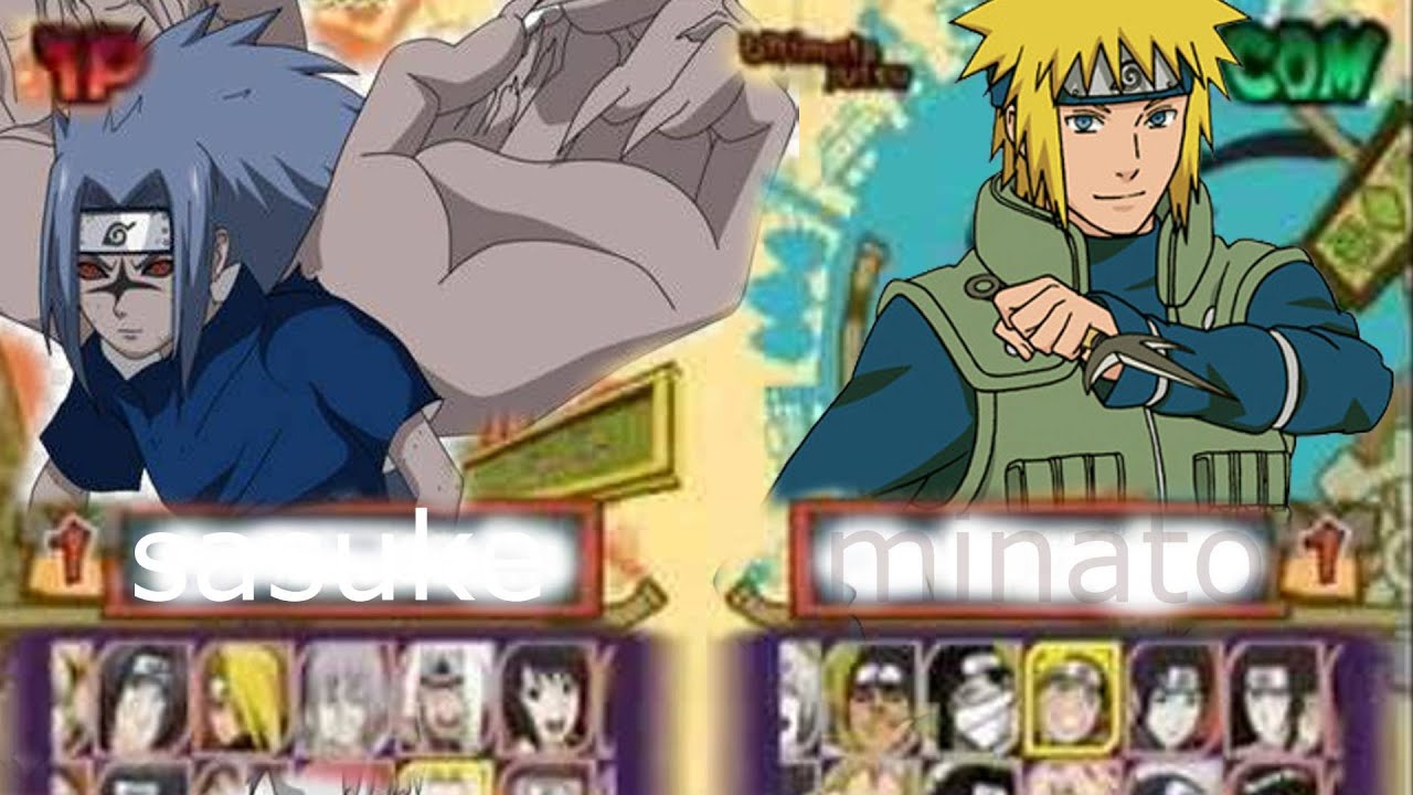 Naruto Shippuden: Ultimate Ninja 5  Sasuke e Minato SEM MISSÃO