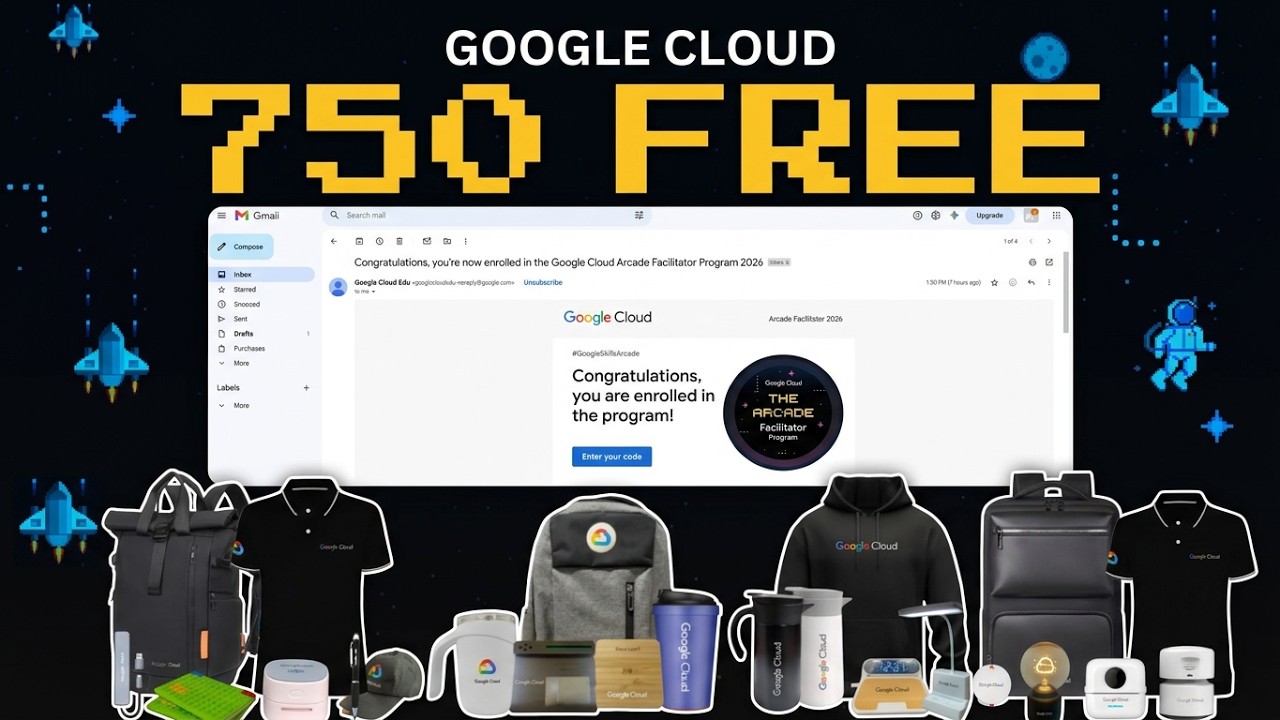How to Redeem 750 Google Cloud Skills Boost Credits | Google Cloud Arcade Facilitator 2026 Guide