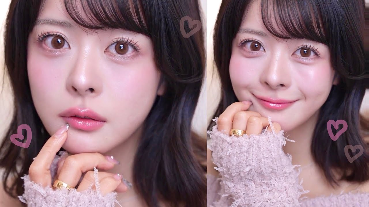 【石原さとみ風】ナチュラル×甘顔な多幸感♡♡ 至近距離でも盛れる本気デートメイク🍫💌💗