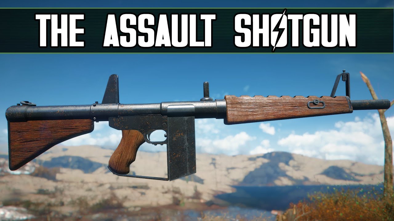 Fallout 4's New Assault Shotgun (Prototype AA12)