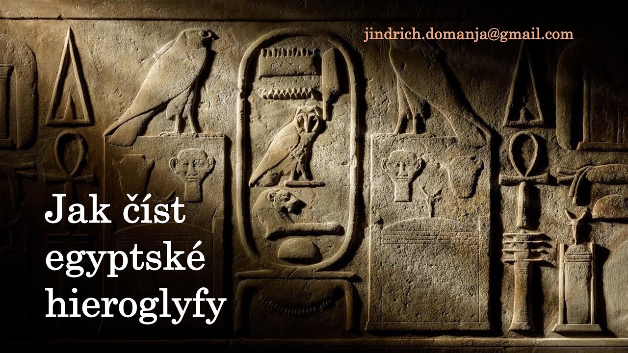 Naučte se č&iacute;st EGYPTSK&Eacute; HIEROGLYFY