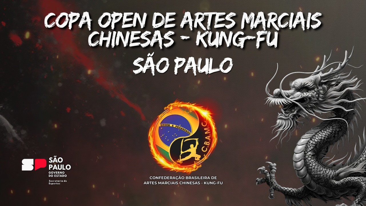 COPA OPEN DE ARTES MARCIAIS CHINESAS – KUNG-FU (PRESENCIAL)