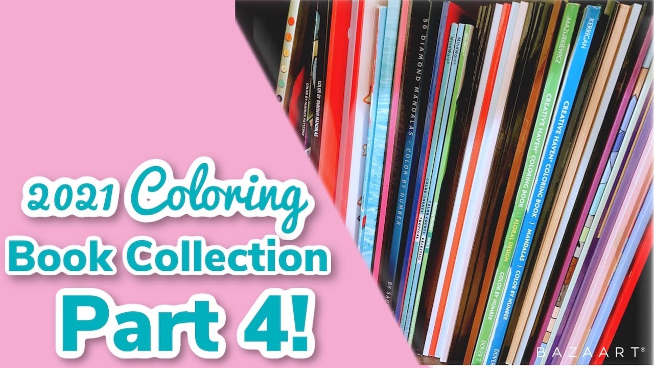2021 Complete Coloring Book Collection and Finished Pages Part 4
