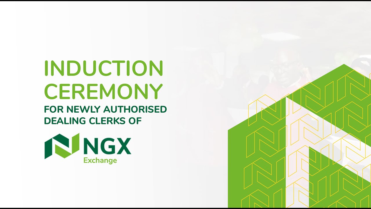 Induction Ceremony for Newly Authorised Dealing Clerks