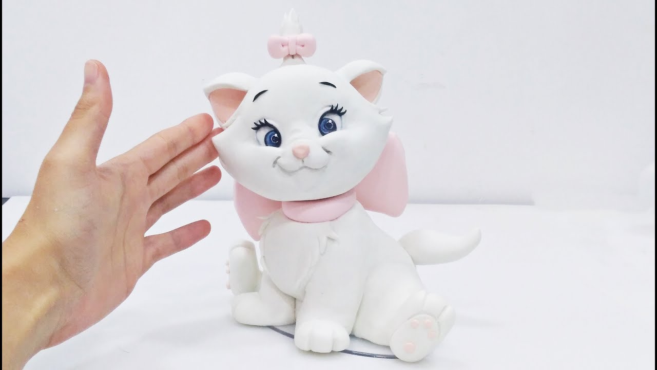 Gatinha Marie em biscuit - Passo a passo de dicas!