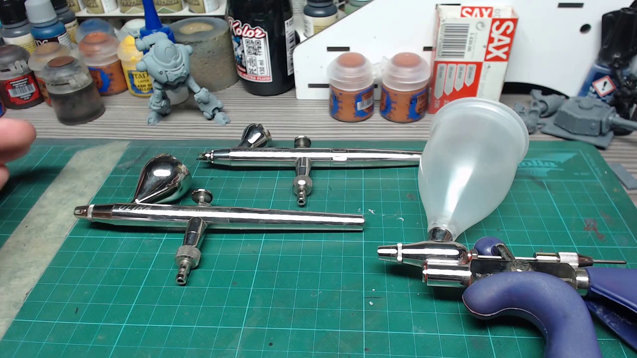 Vorstellung H&S Airbrush Maschienen