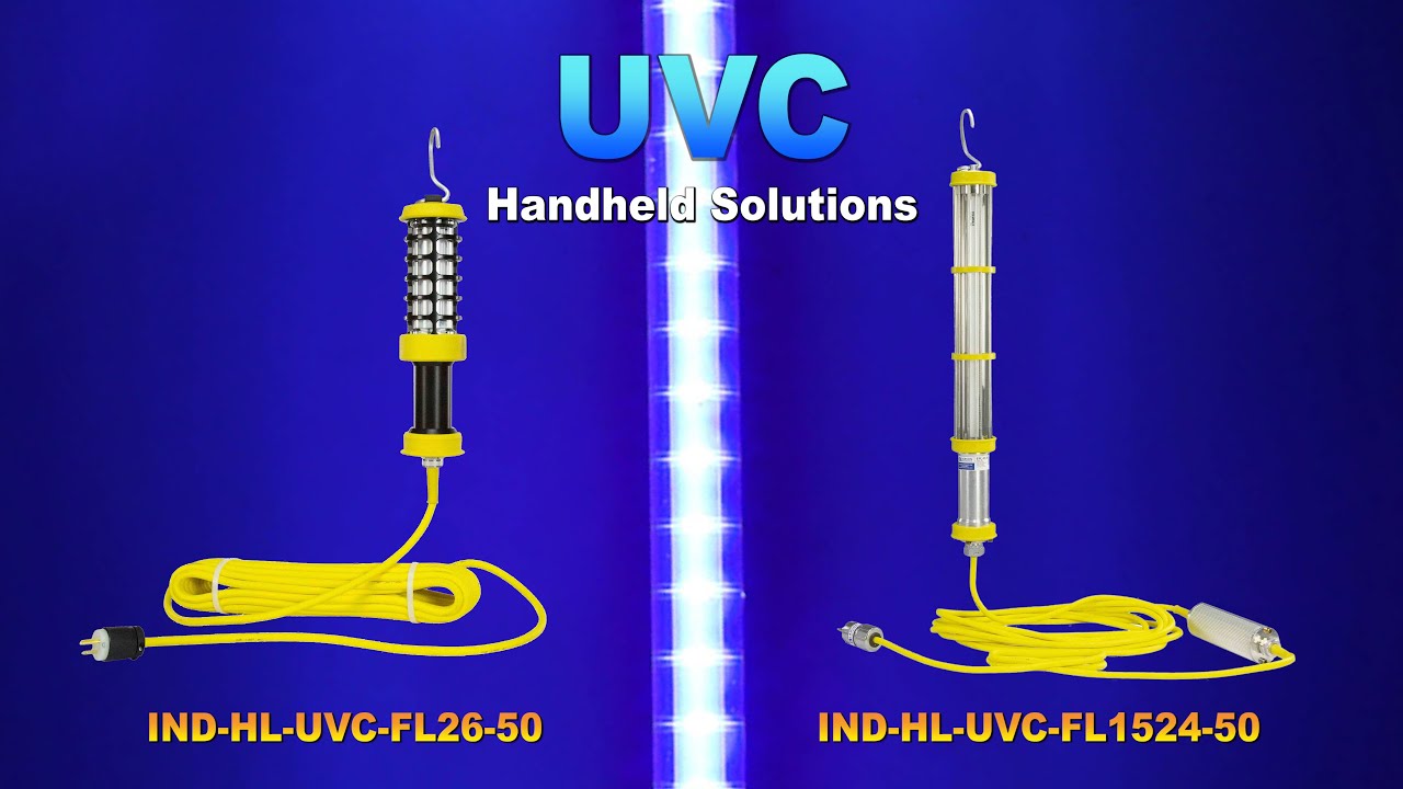 COVID-19 Sanitize Corona Virus with Handheld UVC Lights