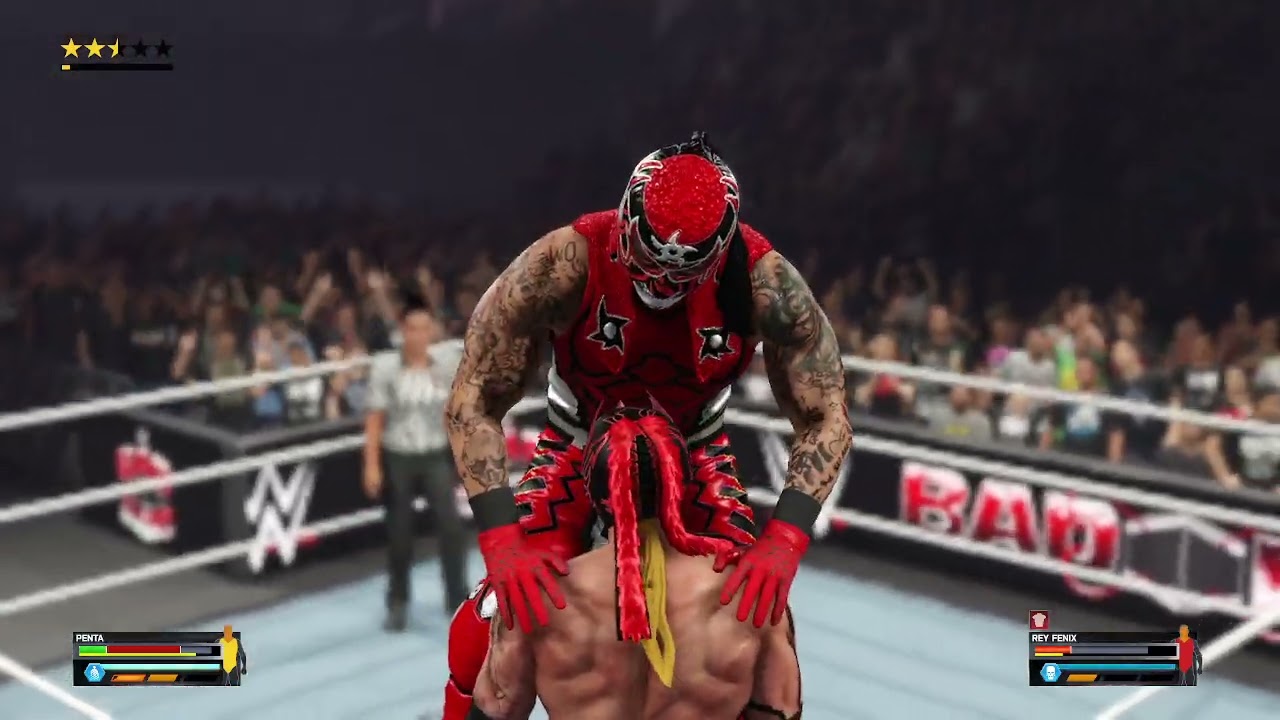 wwe 2k25 penta vs rey fenix