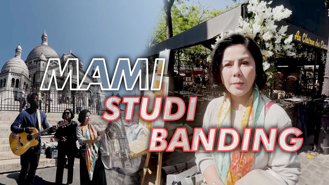 MAMI STUDI BANDING TEMAN TEMAN YANG ADA DI PARIS! - DAY 3 #VlogMamitoko
