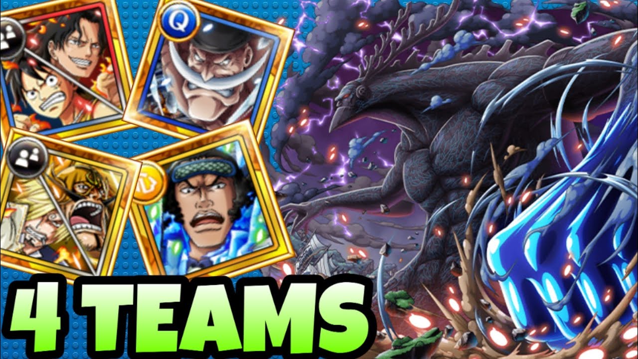 [OPTC] Bullet Skull Island - 4 Teams (50 Stamina)