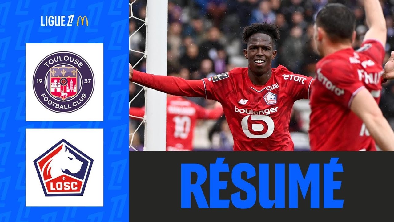 Lille ENCHAINE en SURCLASSANT Toulouse au Stadium | 29&egrave;me journ&eacute;e - Ligue 1 McDonald's 25/26