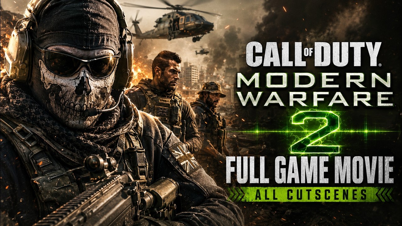 Call of Duty: Modern Warfare 2 - Full Game Movie | All Cutscenes 4K Cinematic