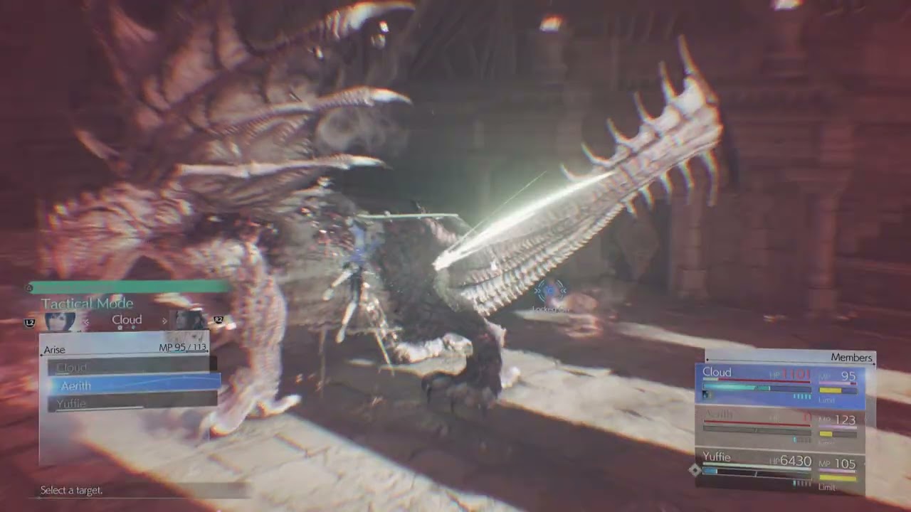 FF7 REBIRTH: The Red Dragon - Hard Mode