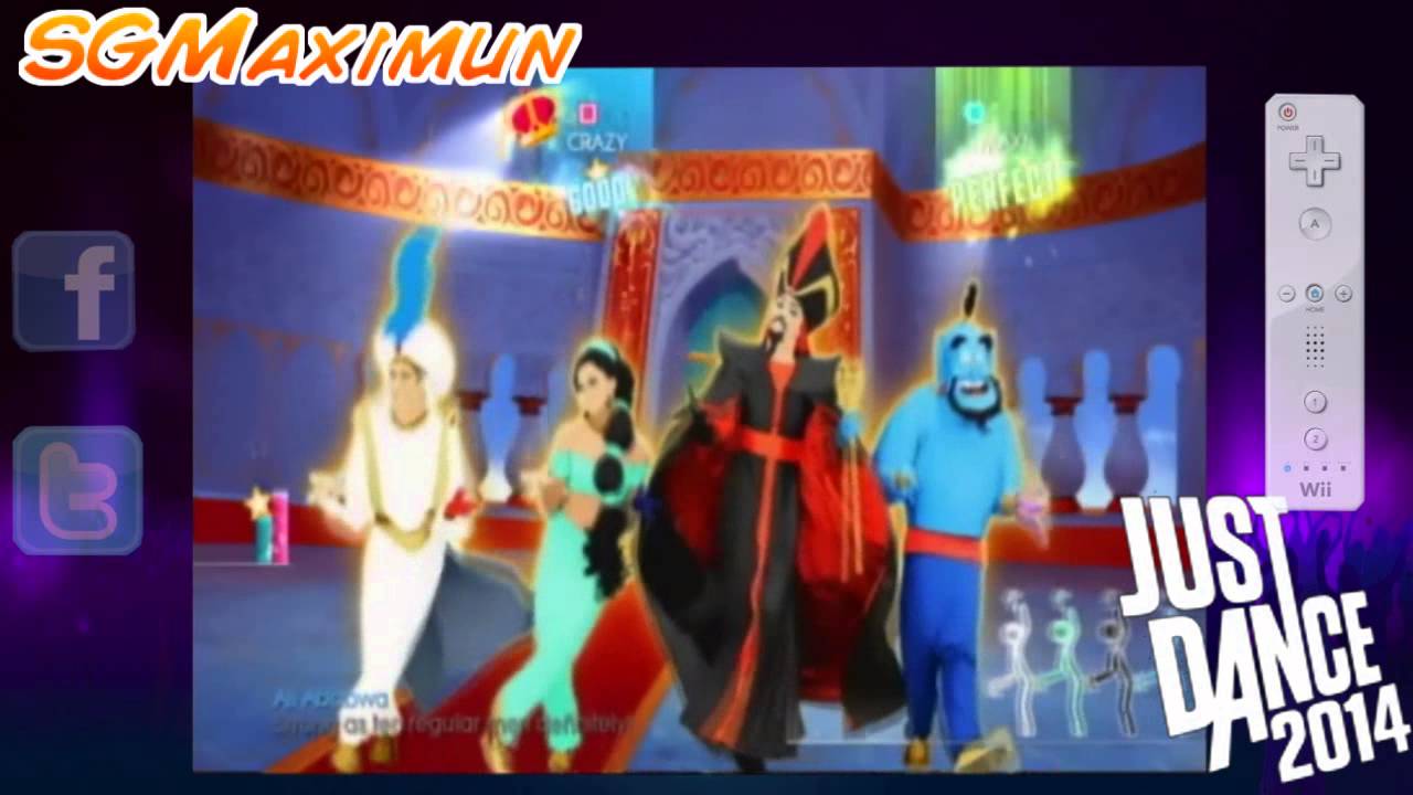 Just Dance 2014 Príncipe Alí - Disney´s Aladdin en Español Latino. 3 Estrellas.