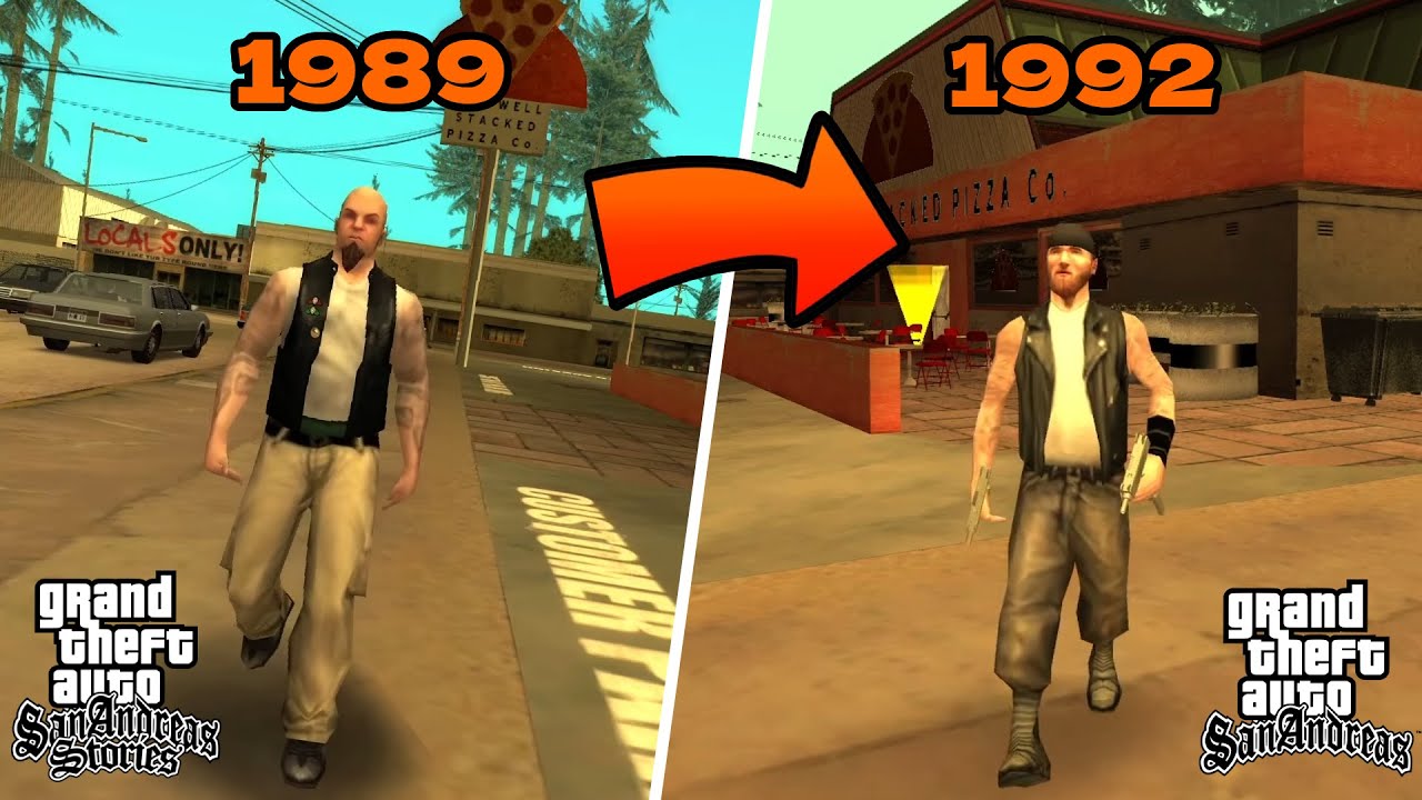 GTA San Andreas Stories VS GTA San Andreas Gang Comparison!