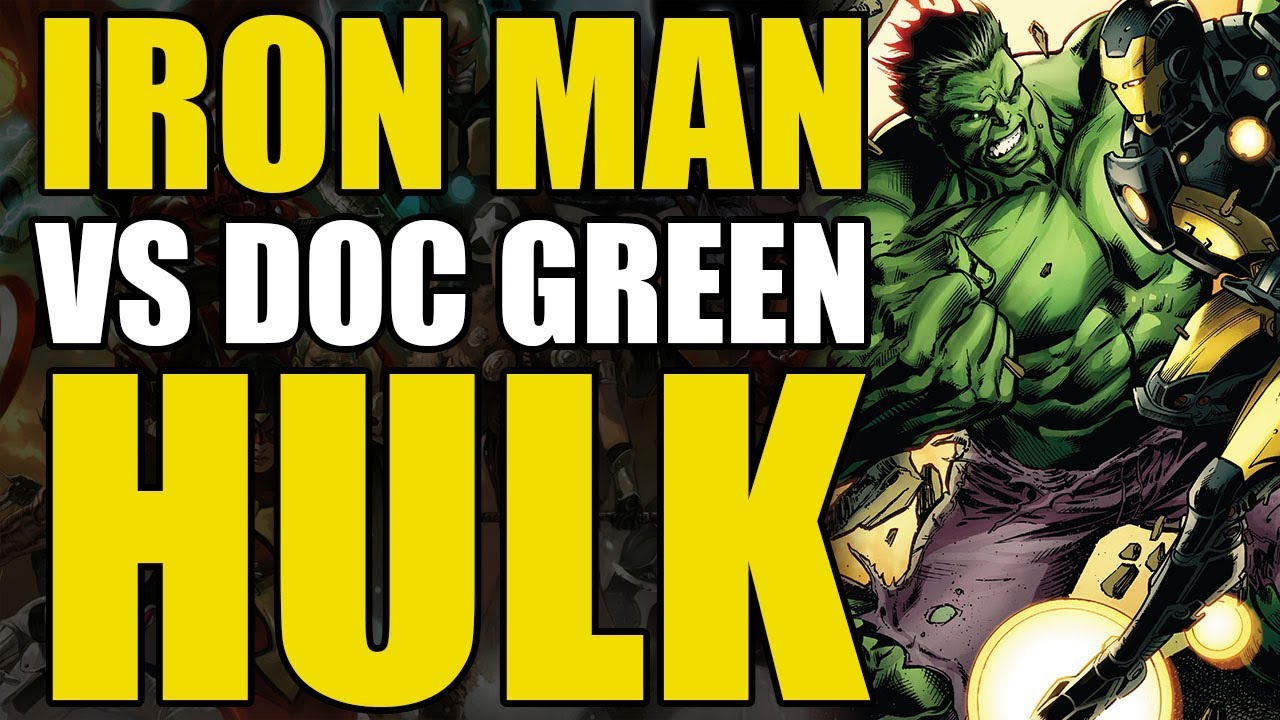 Iron Man vs Doc Green Hulk (Original Sin: Iron Man vs Hulk)