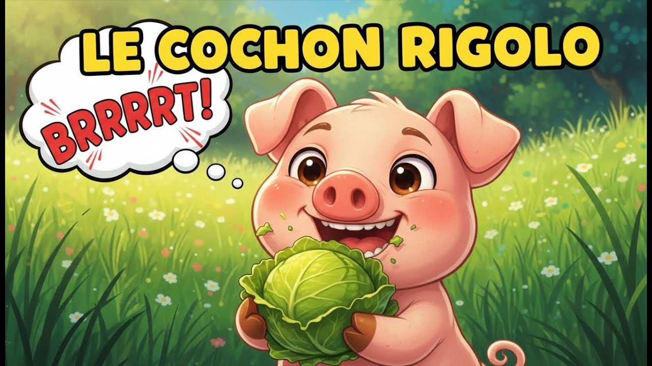 Prout Prout Le Cochon Gourmand  ! 🤣｜Chanson Enfant Originale Choupioty