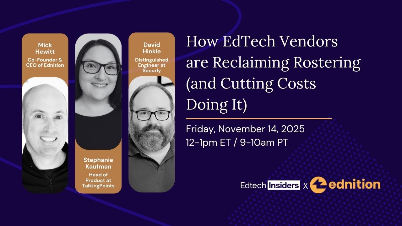 How EdTech Vendors are Reclaiming Rostering (and Cutting Costs Doing It)