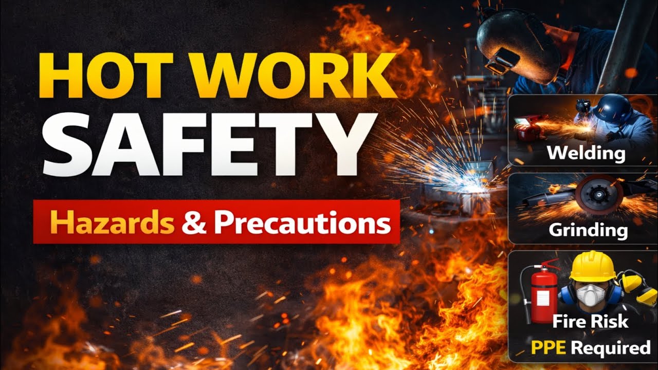 🔥 Hot Work Safety | Hazards & Precautions in Hindi | Global Hire Consultancy