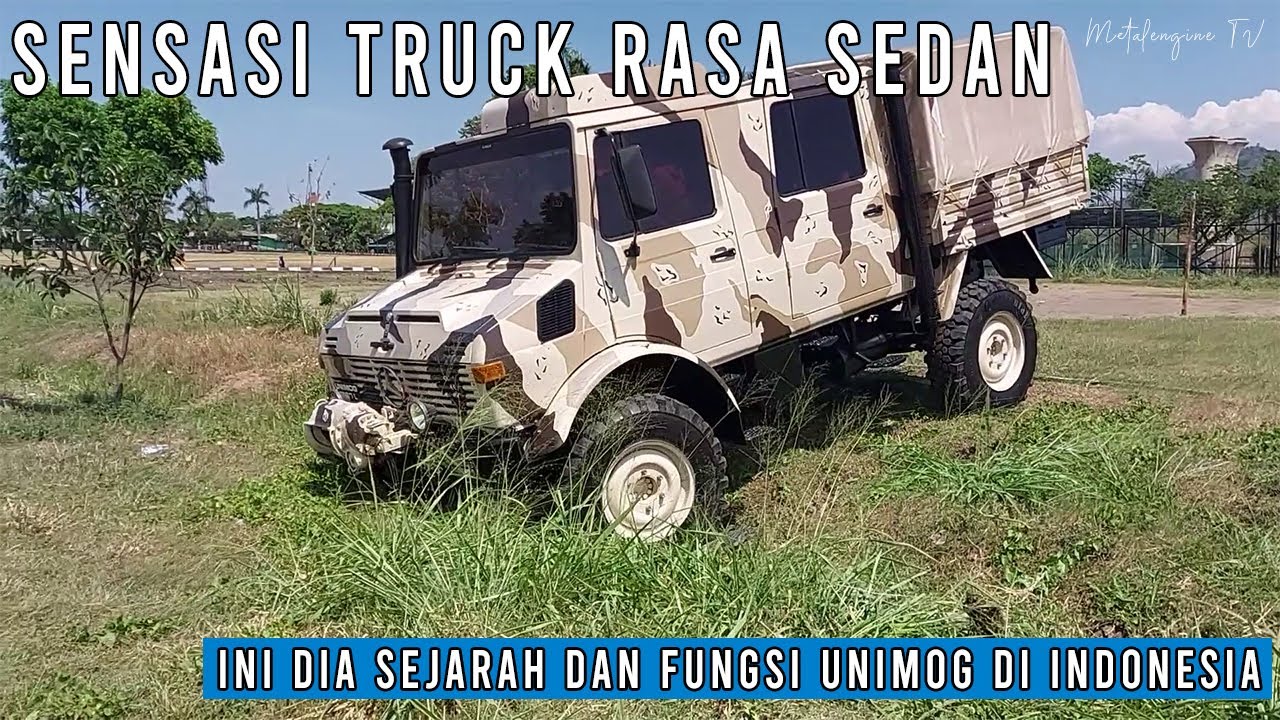 Test Ride Mercedes-Benz Unimog ex Militer | Truck 4x4 rasa sedan!