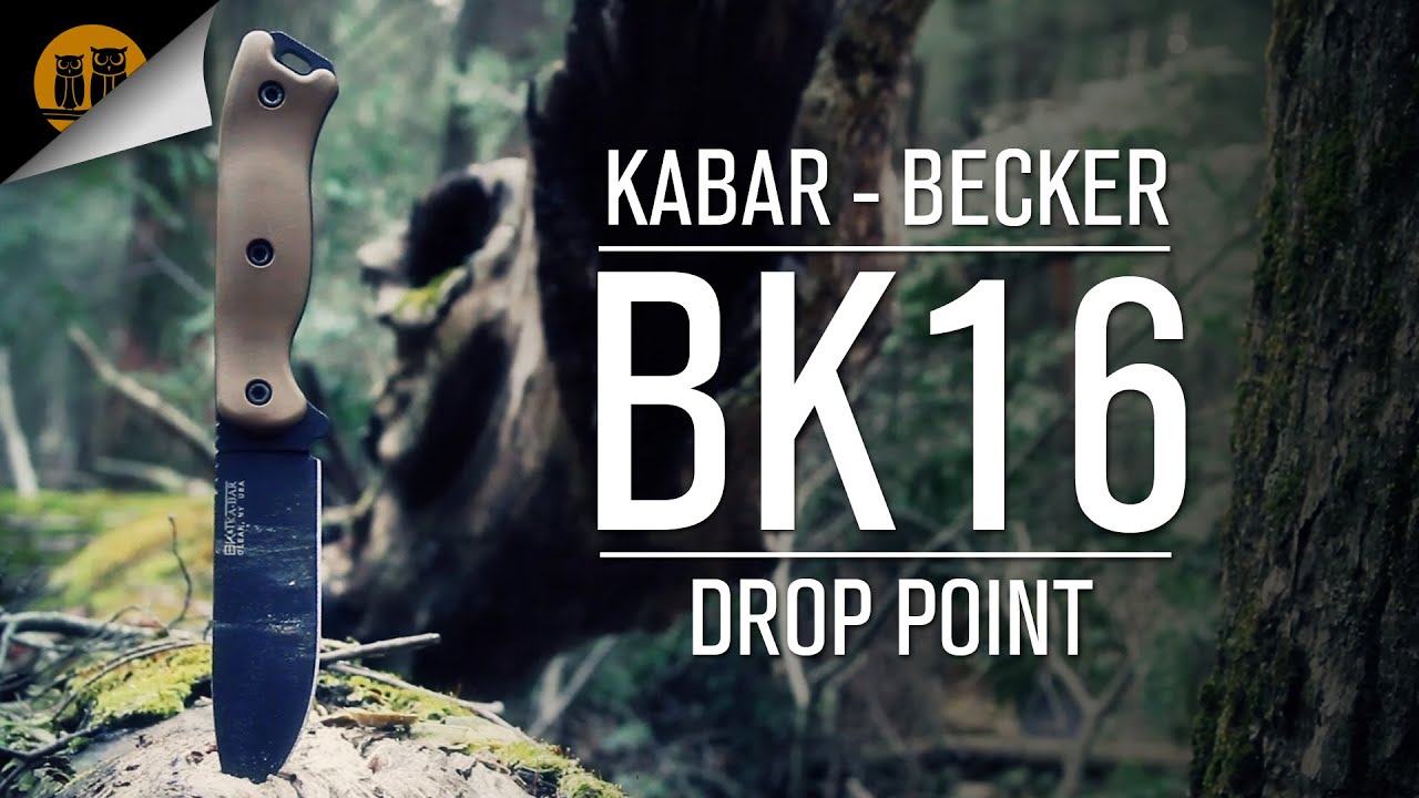 Kabar • Becker BK16 Drop Point • Survival Knife Field Review
