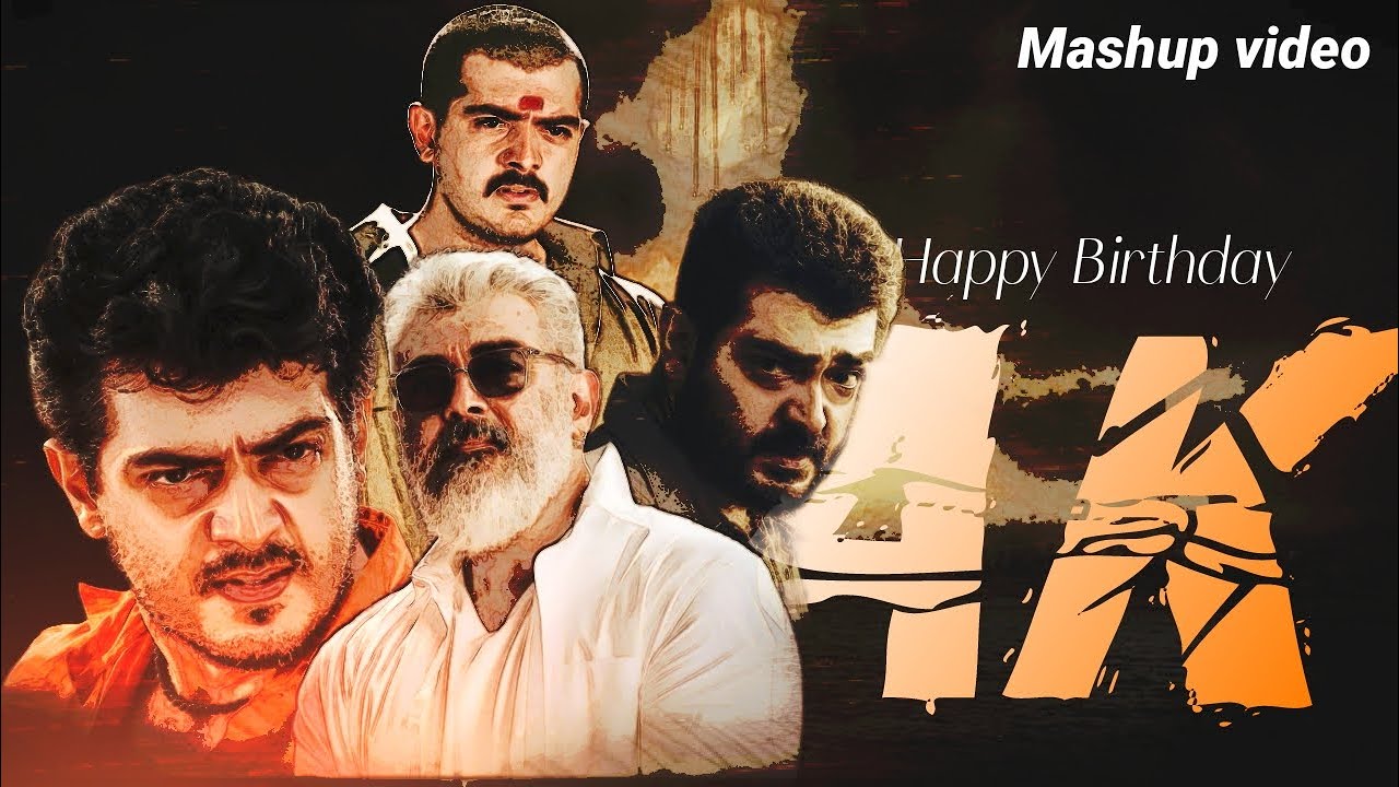 Happy birthday AK  | Ajith Kumar | Birthday whatsapp status #ajithkumar #ak #vidamuyarchi