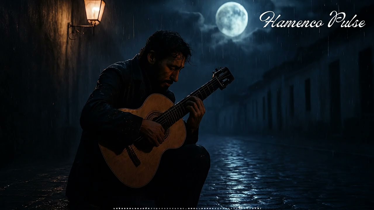 Calm Flamenco Guitar 🌙 | Spanish Music for Relaxation and Melancholic Version