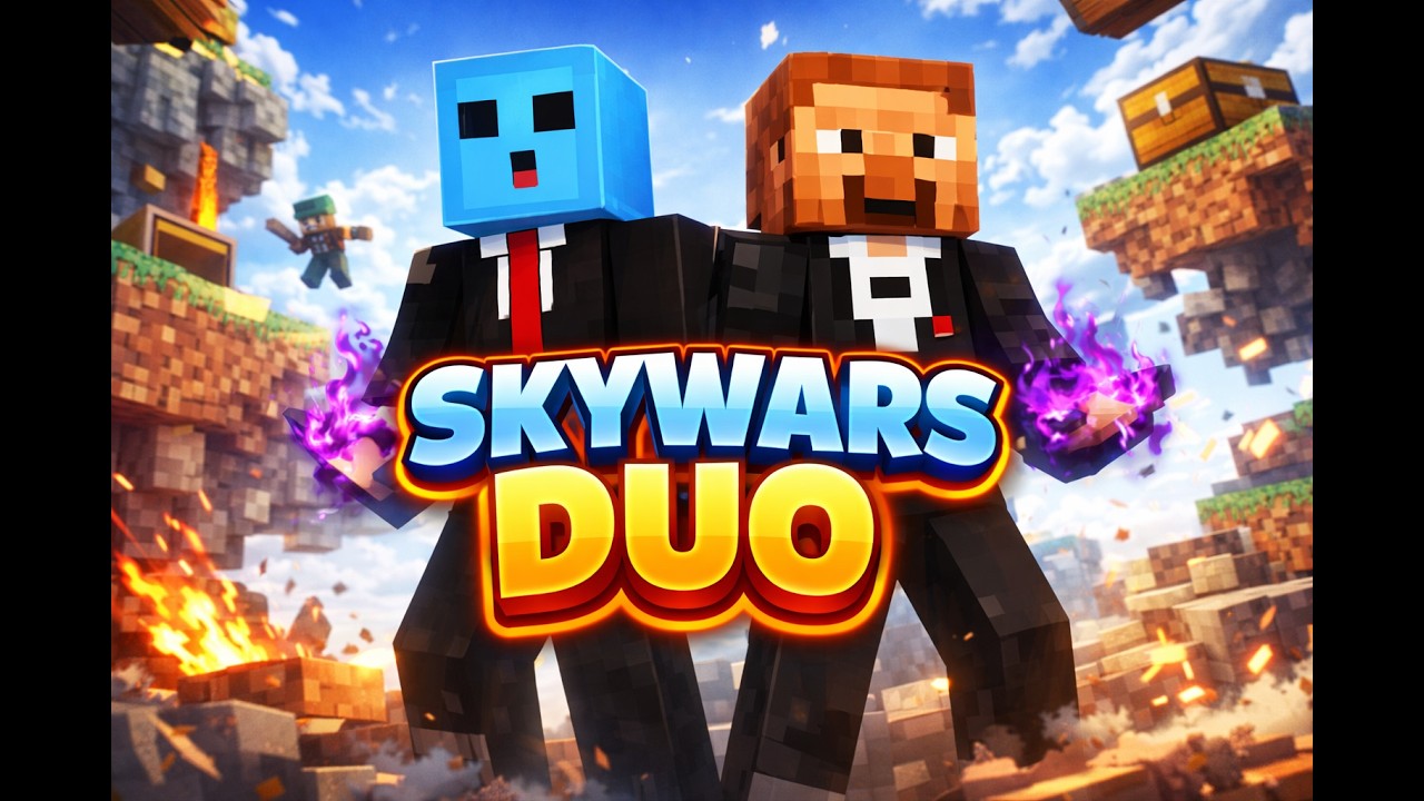 SkyWars Duo With @Mamubees – INSANE Clutches