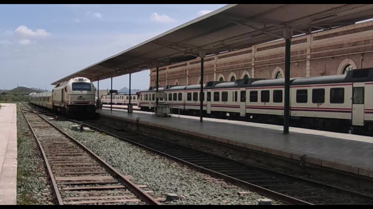 Trenes en Murcia #69# - Estación de Cartagena y Balsicas  - Regionales, MD, Intercity y Mercancías.
