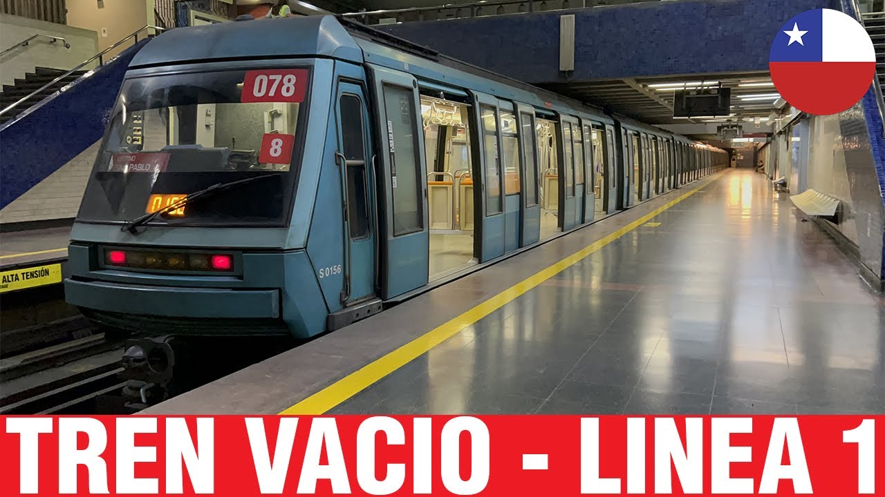 Metro De Santiago | Inyección Tren Vacio Línea 1 - NS-93 N2078