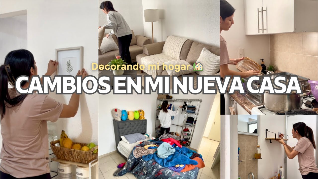 CAMBIOS EN MI CASA NUEVA 🏡 ME ENCANTÓ EL RESULTADO 🤩 | Dossier 🎀