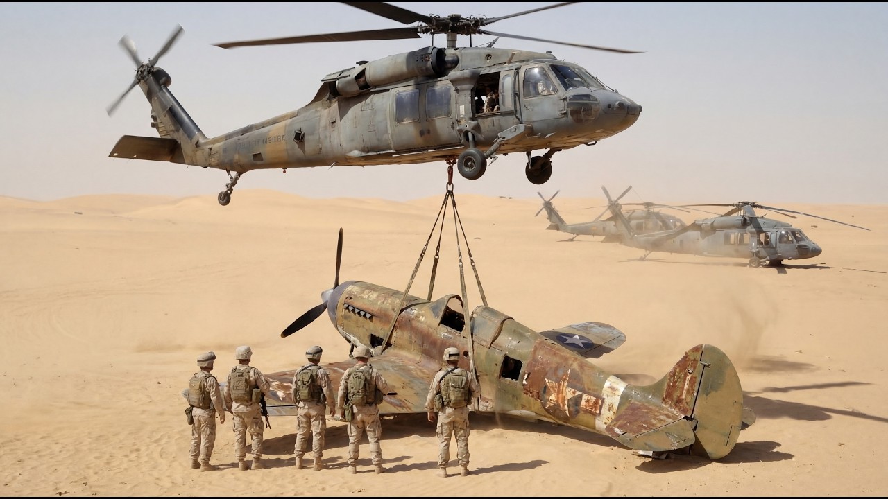 P-40 Kittyhawk Restoration: From Desert Wreck to Flying Again