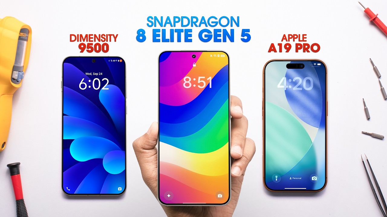 Мы протестировали первый в Индии телефон на базе Snapdragon 8 Elite Gen 5! В паре с realme GT8 Pro