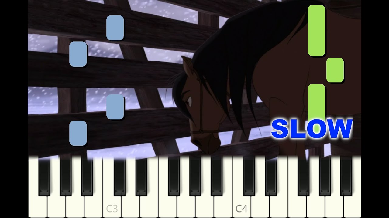 SLOW piano tutorial 